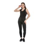 Mom's Lab Termal Sauna Tayt-Atlet Takım Unisex 3Xl Beden;Siyah 2Xl