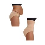 Mom's Lab Toparlayıcı Sıkılaştırıcı Ten Slip Korse 1 Beden Incelme Garantili;Bej1 3Xl