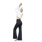 Mom's Lab Women Kadın Çelik Örme Ispanyol Paça Toparlayıcı Tayt Siyah;Siyah M,umt86900000125582
