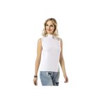 Mom's Lab Yarım Boğazlı Kadın Sıfır Kol Atlet Nb Yeni Sezon;Beyaz S/M,4587852023575