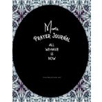 Moms Prayer Journal, daily verses and inspiration, praise and gratitude, for mom, with love and thanks, 8,5x11 120 pages, with flowers, a modern script font.