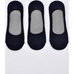 MOMSLAB 12 li Silikonlu Görünmez Babet Çorap (siyah / 36-40)