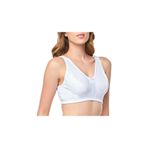 Momslab 4 Lü Kadın Yarım Atlet Südyen%100 Pamuk (BEYAZ / 85)