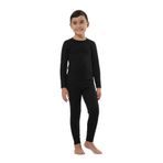 Momslab Erkek Çocuk Termal Içlik Takımı (Siyah / 5-6 Yaş)