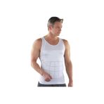 Momslab Erkek Korse Atlet (Beyaz / 2XL)