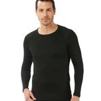 Momslab Erkek Termal Fanila Içlik Kısa Kol Şardonlu Atlet (Haki/XXL)