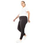 Momslab Füme Fitilli Kadife Tayt Büyük Beden (füme / 3XL)