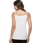 Momslab Kadın Beyaz Ip Askılı%100 Pamuk Atlet 6lı Paket (BEYAZ/XL)