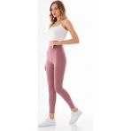Momslab Kadın Hafif Korseli Şardonlu Fitilli Toparlayıcı Kışlık Tayt, GÜL, l-xl