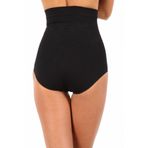 Momslab Kadın Siyah Lazer Kesim Yüksek Bel Slip Korse (SİYAH / 3XL)
