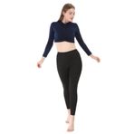 Momslab Kadın Siyah Termal Tayt (Siyah / 3XL)