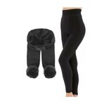 Momslab Peluş Tayt S-M, S-M, MARLK1594, Siyah, kadın