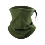 Momslab Polar Boyunluk & Polar Bere Unisex Askeri Tip Bere/Boyunluk Haki Renk