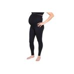 Momslab Secret Moda Siyah Dikişsiz Soft Hamile Taytı (Siyah/XXL)