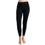 Momslab Thermal Rahat Peluş Tayt (SİYAH/L)