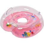 Momz Bebek Yüzme Deniz Havuz Banyo Boyun Simidi Pembe