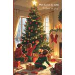 Mon carnet de notes Bonheur de Noël: 100 pages lignées A5 - Carnet de Noël et fêtes - Winter notebook - Carnet de Voyage - Journal Intime - Vision ... Personnel - Motivation - To-do lis