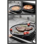 Mona Cookware Çift Taraflı Bazlama Gözleme Pizza Tavası