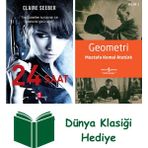 Mona Kitap 24 Saat + Geometri + Dünya Klasiği Hediye - Hayır