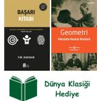 Mona Kitap Başarı Kitabı + Geometri + Dünya Klasiği Hediye - Hayır