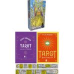 Mona Kitap Evrensel Tarot + Tarot Nasıl Bakılır + Tarot Kartları ve Anlamları 3'lü Set + Mat. Öğreten Cetvel