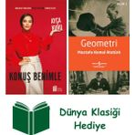 Mona Kitap Konuş Benimle + Geometri + Dünya Klasiği Hediye - Hayır