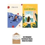 Mona Kitap Piraye / Seyir Ve Can Borcu 2 Kitap Set + Okuma Sticker'Ları