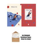 Mona Kitap Piraye / Seyir Ve Seyir Defteri 2 Kitap Set (Ciltli) + Okuma Sticker'Ları
