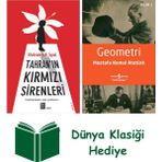 Mona Kitap Tahran'ın Kırmızı Sirenleri + Geometri + Dünya Klasiği Hediye - Hayır
