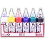 Mona Lisa Batik Boyası 70 ml 6 Renk 1 Paket Südor Batik Boyama Seti 70ML x 6 Lı Kumaş Boyama Batik Seti