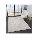Mona Vs002a Vizon Klasik Eskitme Desen Salon Halısı, Vizon 2, 156 x 230