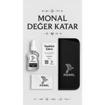 MONAL GÖZLÜK KUTUSU + DERİ KILIF + MENDİL + SOLÜSYON