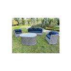 MONALİN HOME GARDEN Monalin Mobilya Comfort 5 Kişilik Rattan El Örgüsü Bahçe & Balkon & Teras Lüks Oturma Grubu