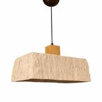 Monalitha Handmade Karbon Beton Avize | Salon Avize Modelleri | E27 Tekli Sarkıt | Modern Tasarım: