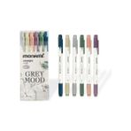 Monami Live Color 6'lı Grey Mood Fosforlu Kalem Seti