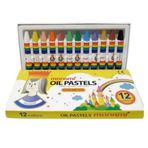 Monami PBL3065 12 Renk Yağlı Pastel Boya