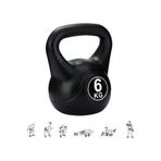 Monark 6 Kg Kettlebell Çaydanlık Tipi Dambıl Ağırlık Siyah, PRA-9633597-5452