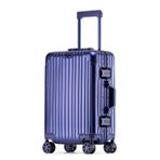 Monat Luggages Alüminyum Kırılmaz Premium Döner Tekerli Tsa Kilit Kabin Boy Valiz Bavul