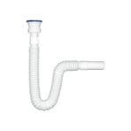 Monavit Körüklü Lavabo Sifonu Beyaz 140 Cm