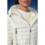 Moncler Eibing Kısa Kaz Tüyü Kadın Ceket - Krem