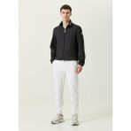 Moncler Siyah Dik Yaka Mont - 01-Siyah - 3XL