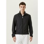 Moncler Siyah Dik Yaka Mont - 3XL