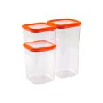 Mondecor Silikon Contalı 3 Boy Esnek Saklama Kabı Sft006