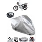Mondial 100 Uag Arka Çanta Uyumlu Motosiklet Brandası Lüx Premium Kalite - Gri