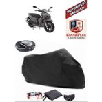 Mondial 125 Prostreet Branda Siyah Arka Çanta Uyumlu(Topcase) Motosiket Brandası Motor Örtüsü Çadır Su Geçirmez Motosiklet Kılıfı Motor Brandası,lastikli,taşıma Torbalı