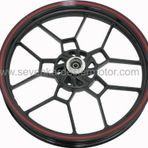 Mondial 150-180 Z-One S Ön Jant Kırmızı Siyah Orj