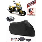 Mondial 150 Rr Branda Siyah Arka Çanta Uyumlu(Topcase) Motosiket Brandası Motor Örtüsü Çadır Su Geçirmez Motosiklet Kılıfı Motor Brandası,lastikli,taşıma Torbalı