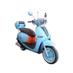 Mondial Arora Cappucino S 50cc Scooter Motosiklet Açık Mavi Turuncu
