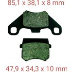 Mondial Atv Terratrack 200 On Fren Disk Balatasi Orj