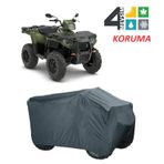 Mondial Au200 Atv Brandası Örtüsü,Miflonlu 4 Mevsim Branda Siyah